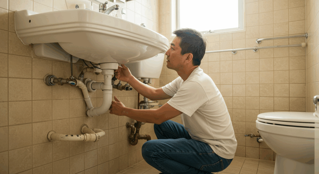 トイレとお風呂の排水は一緒
