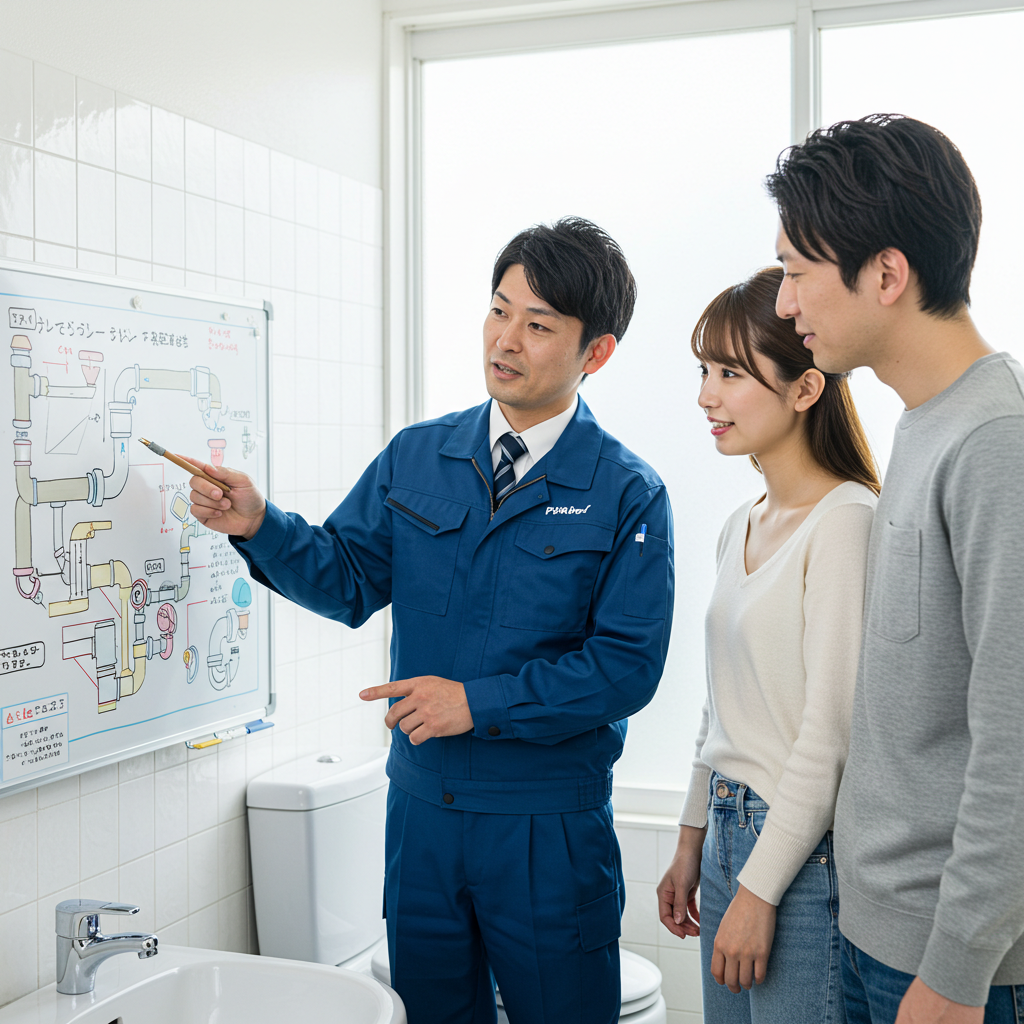 トイレつまりの主な原因