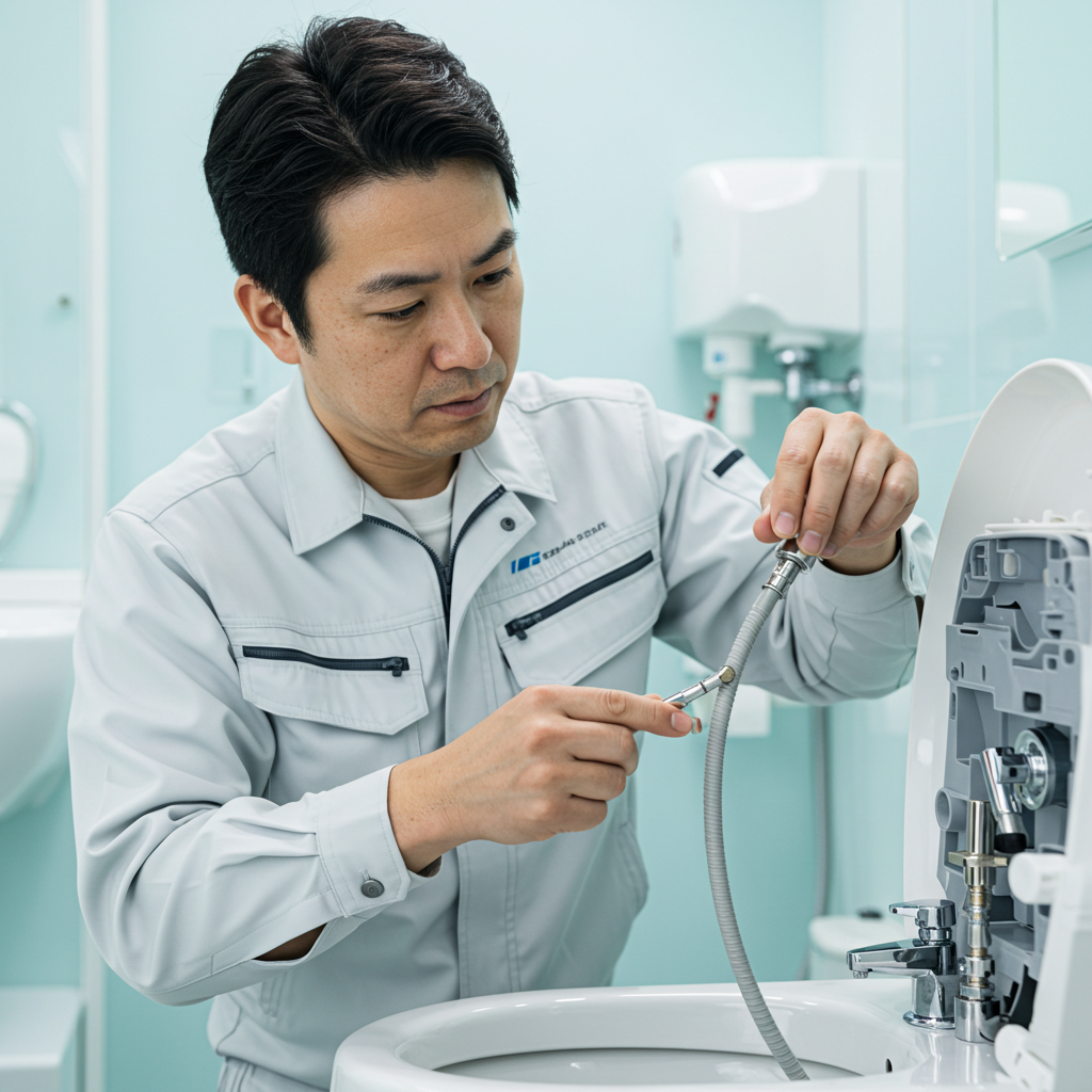 ウォシュレットからの水漏れ