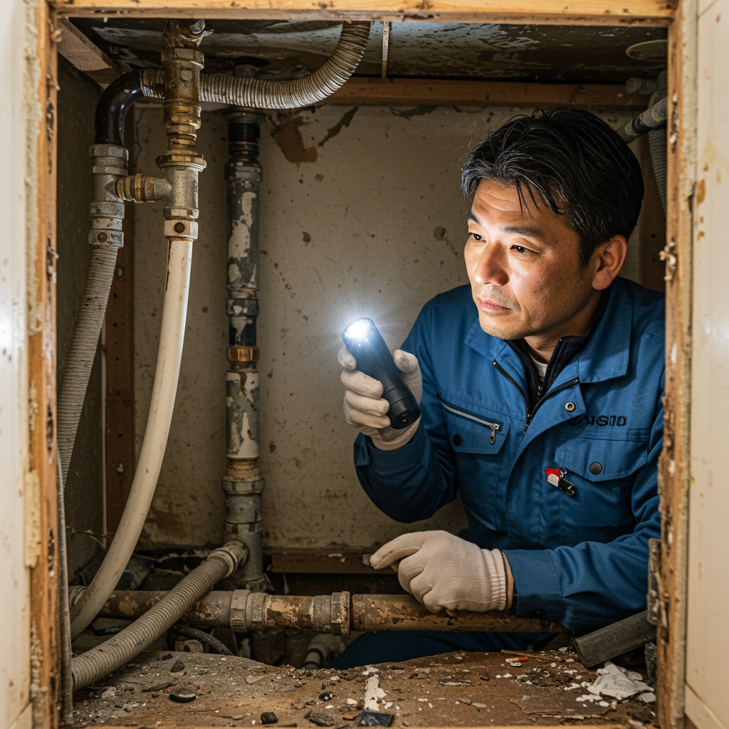 排水管の老朽化