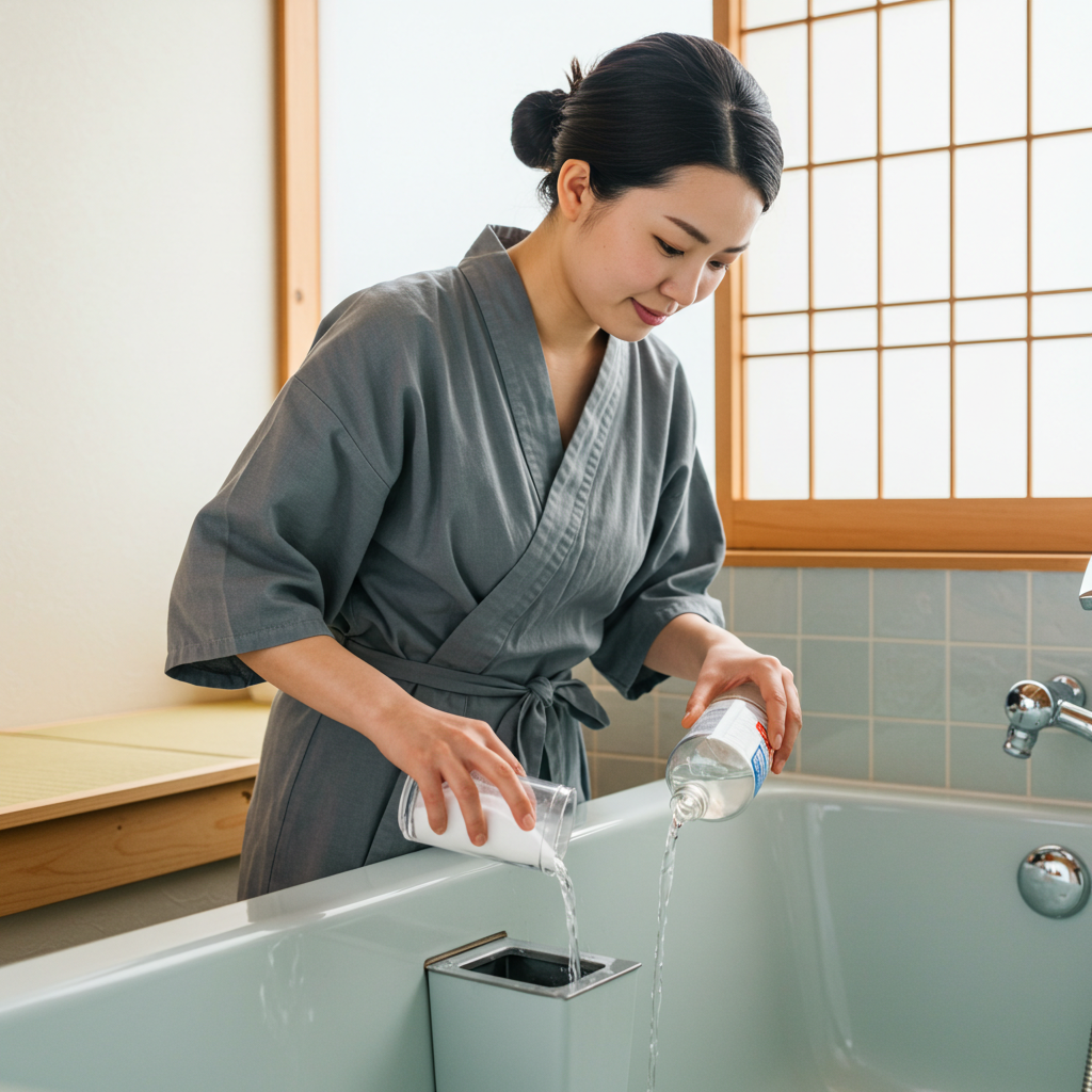 重曹とお酢のセットが効果的