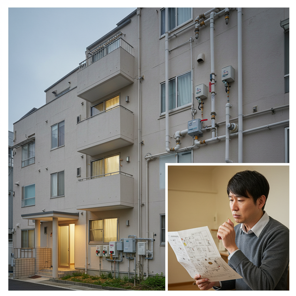 マンションや集合住宅特有の排水管トラブル