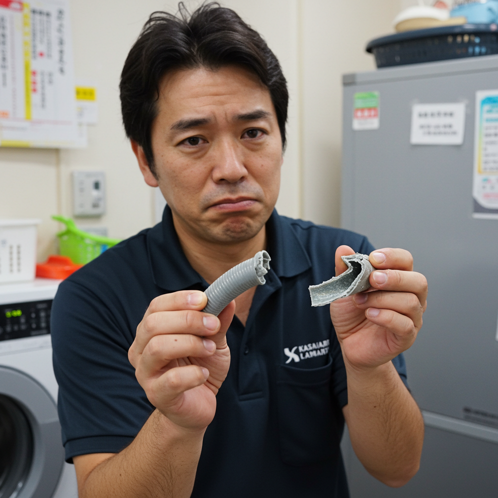 ホースの劣化や変形