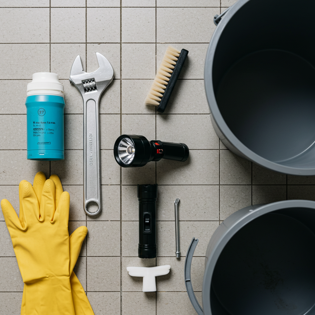 排水管の分解方法