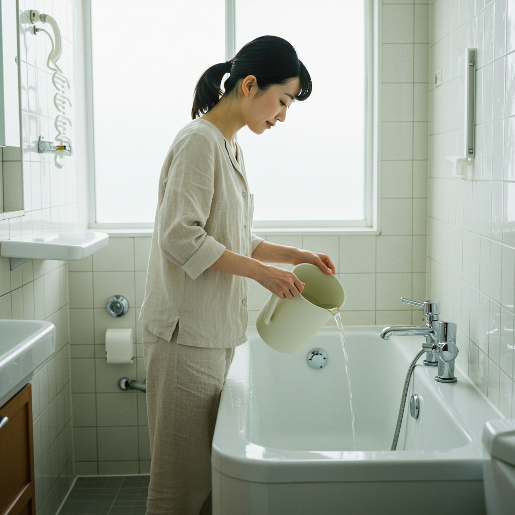 排水溝の流れが悪い時に自分でできる簡単な対処