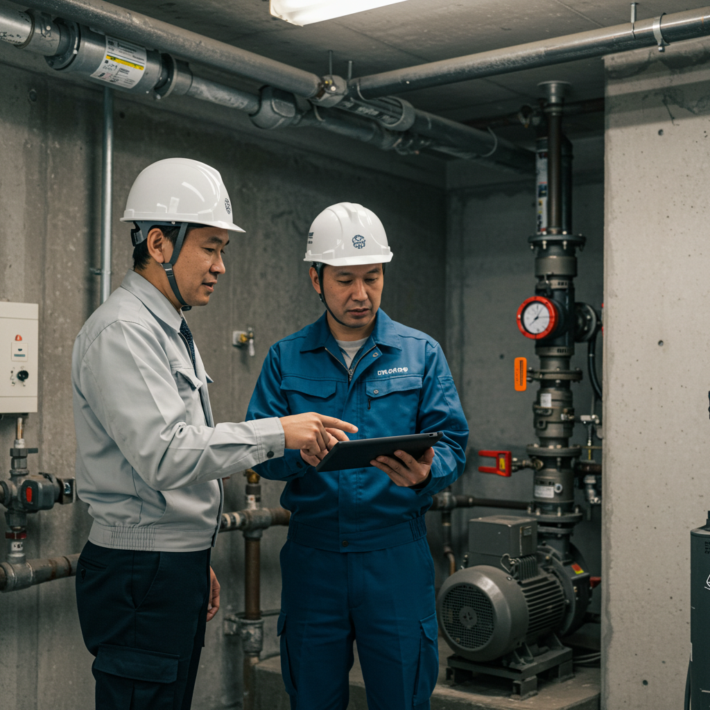 受水槽ポンプ交換費用の内訳