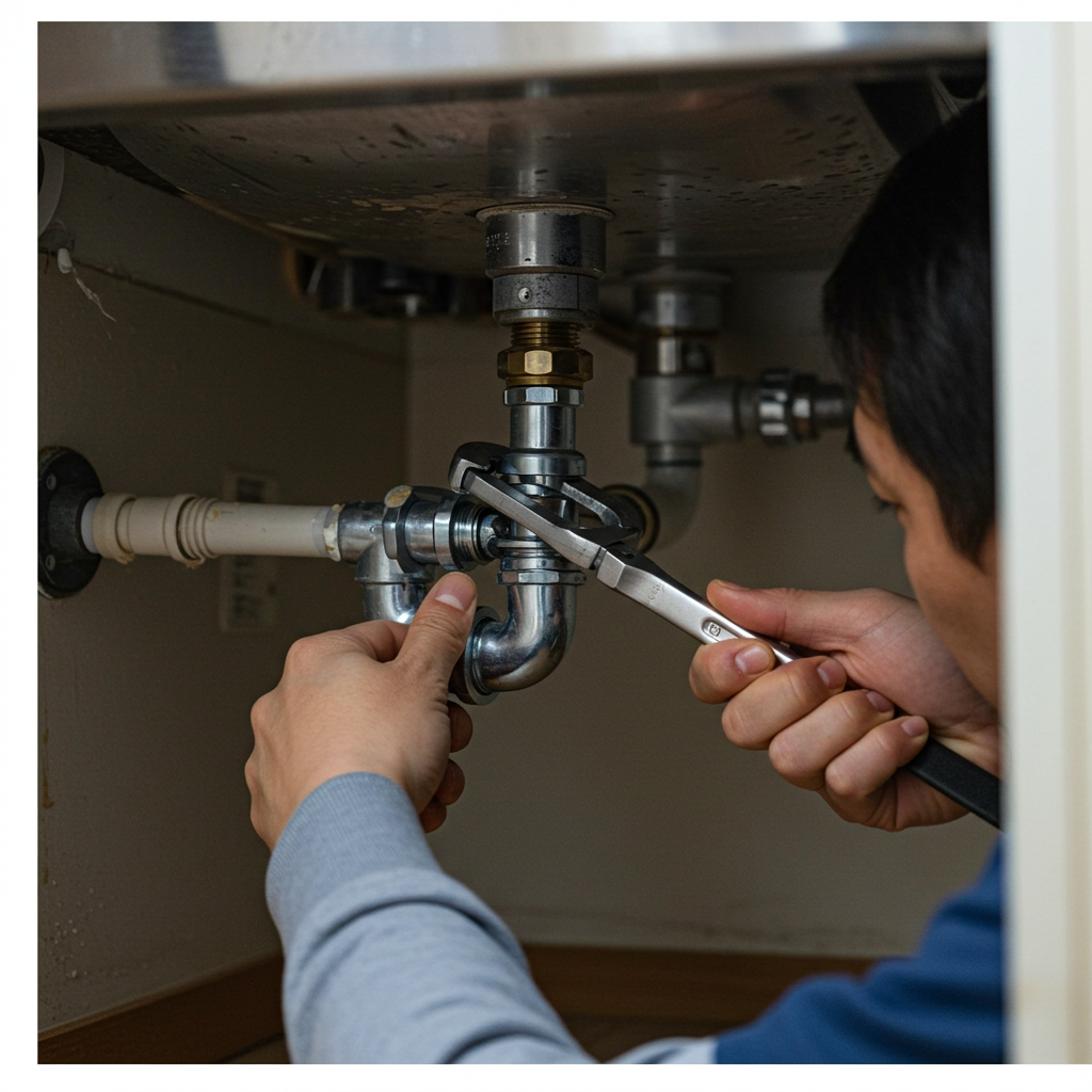 給水管・排水管の接続部の緩み