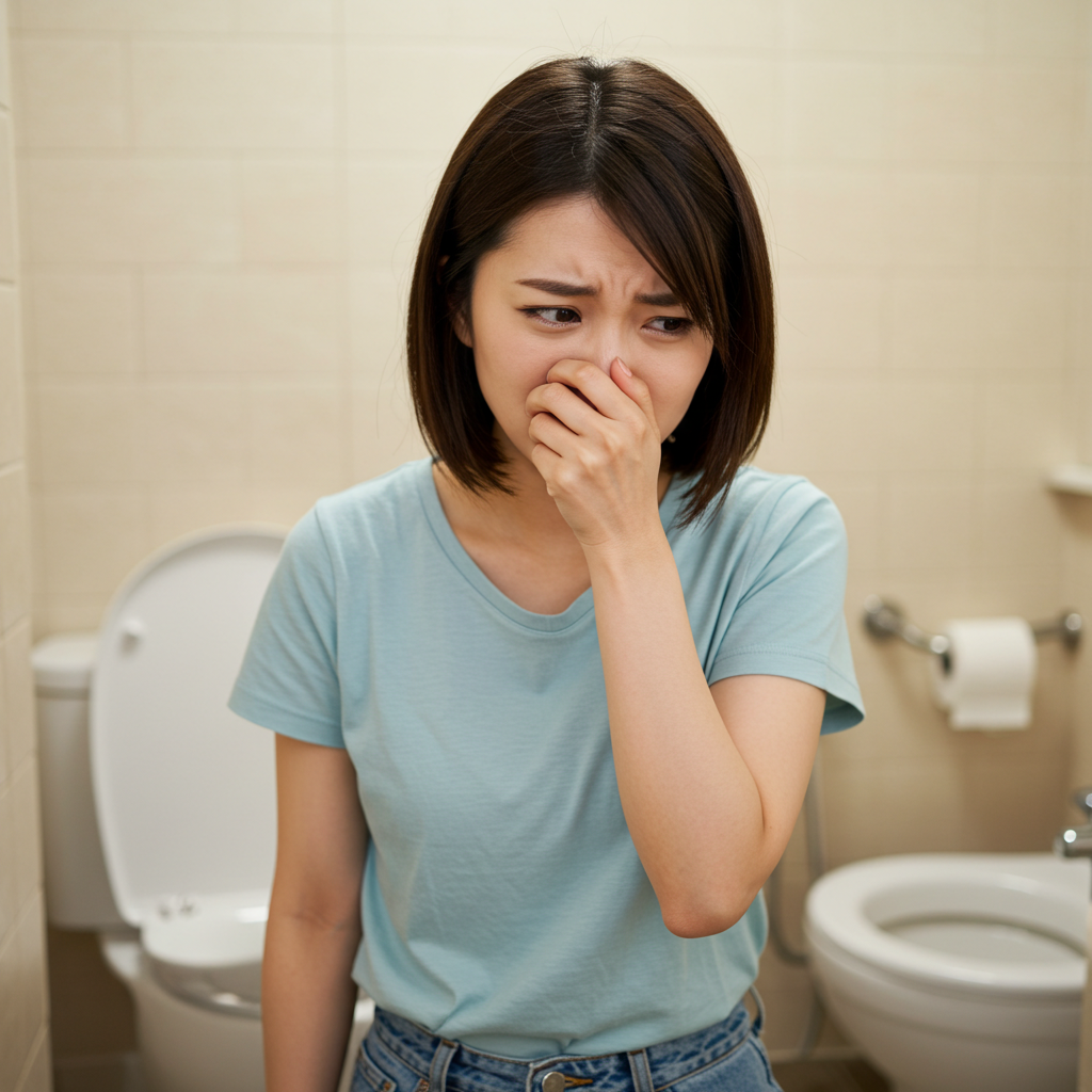 悪臭が発生する