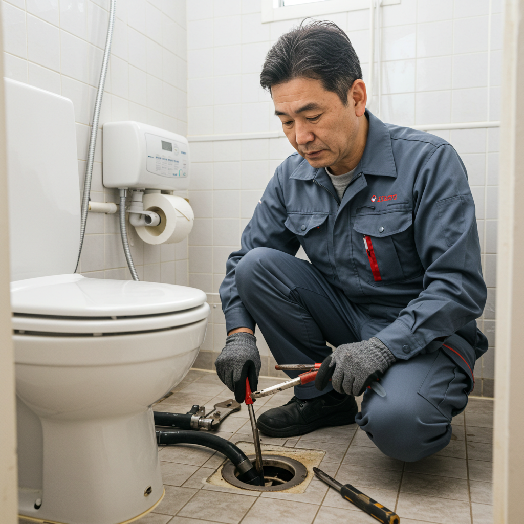 排水管の慢性的なつまり
