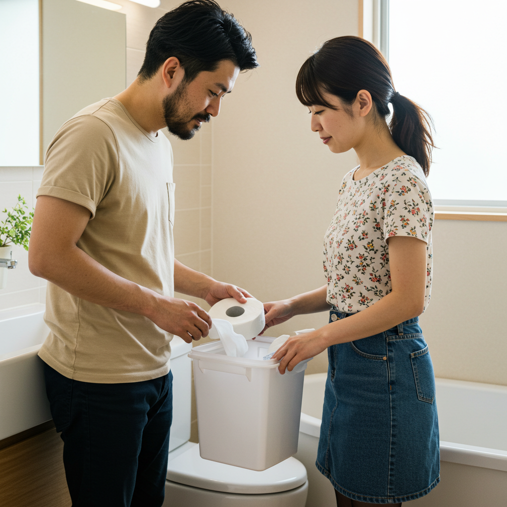 トイレに流せるもの、流せないものを正しく理解する
