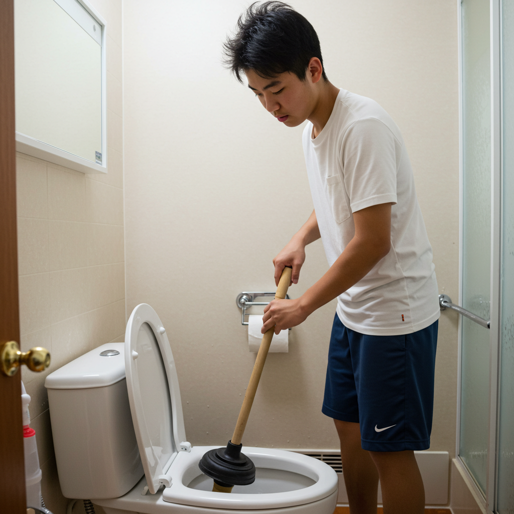 ラバーカップ(スッポン)の正しい使い方