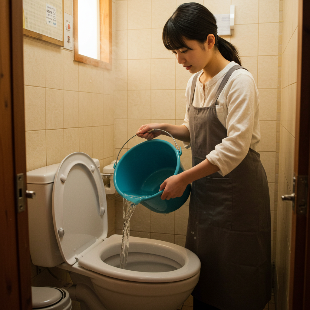 ぬるま湯の使用