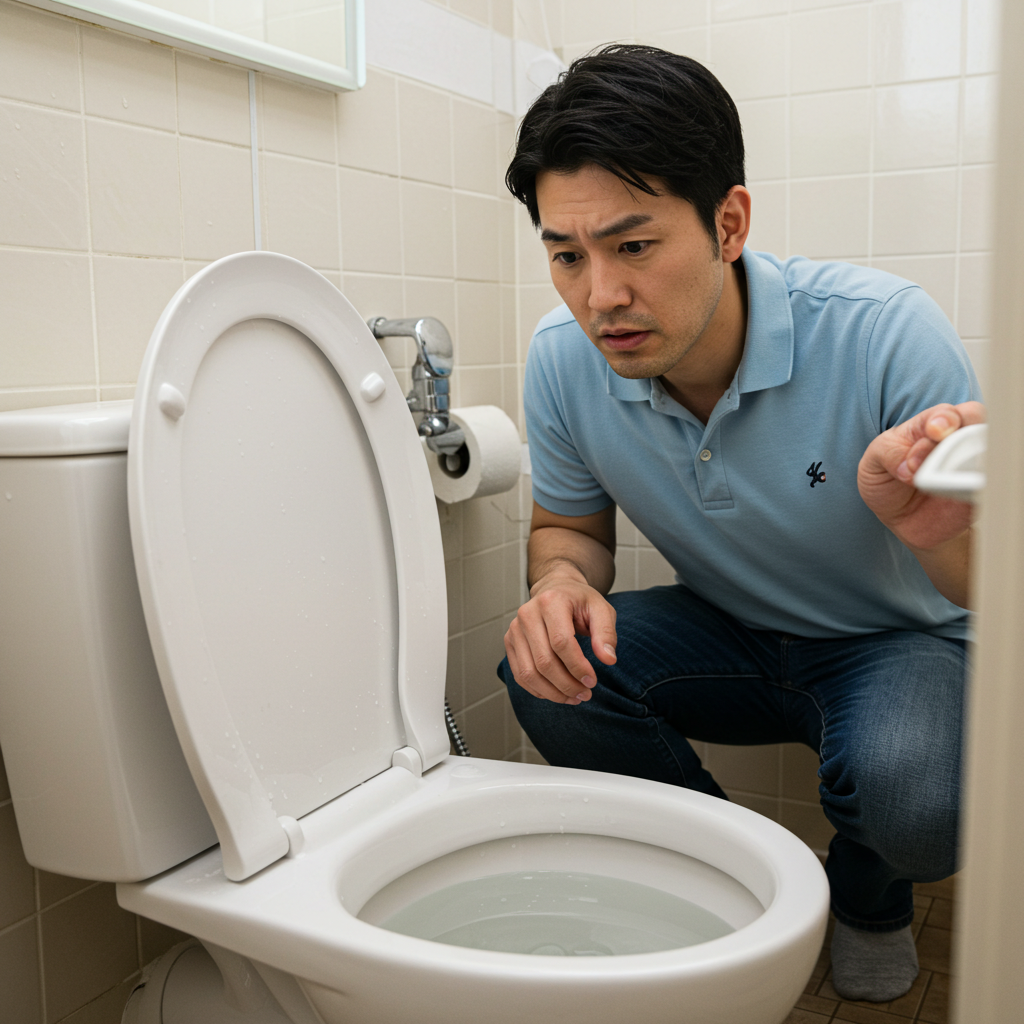 排水の流れが悪くなる