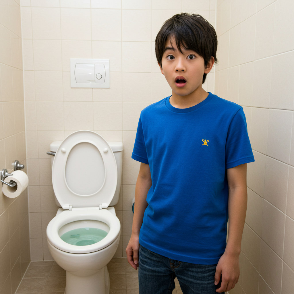 便器内の水位が異常