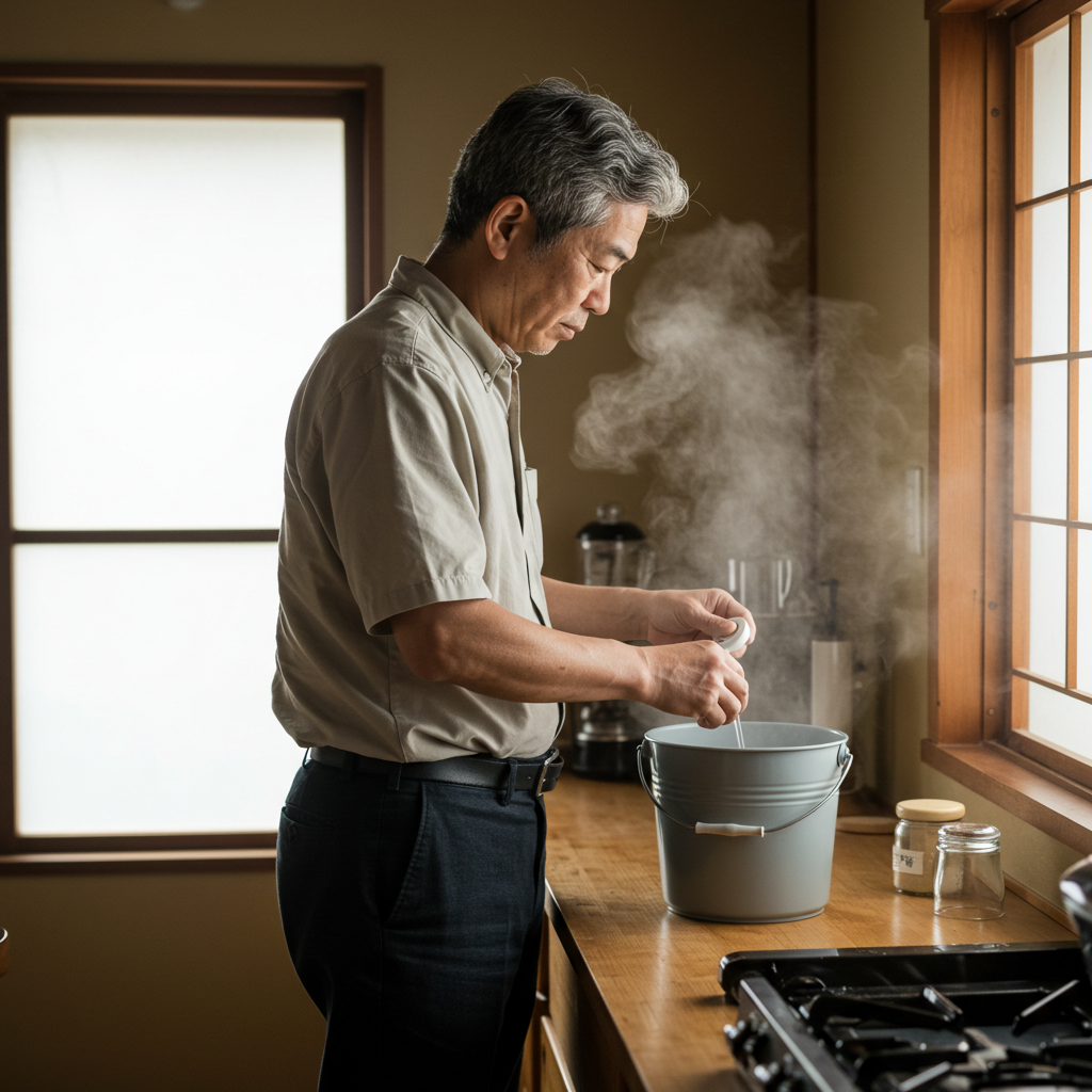 お湯を使用する際の適切な温度