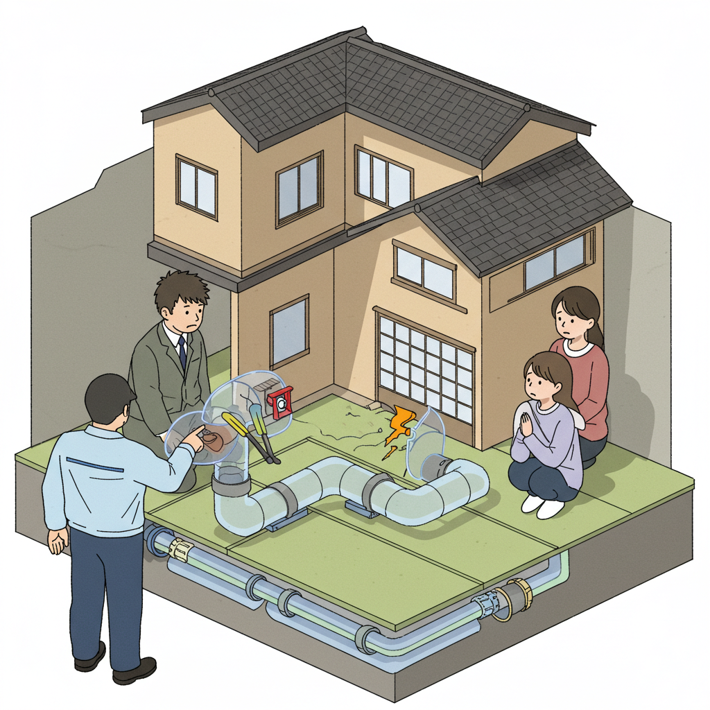 配管の構造と詰まりやすい箇所