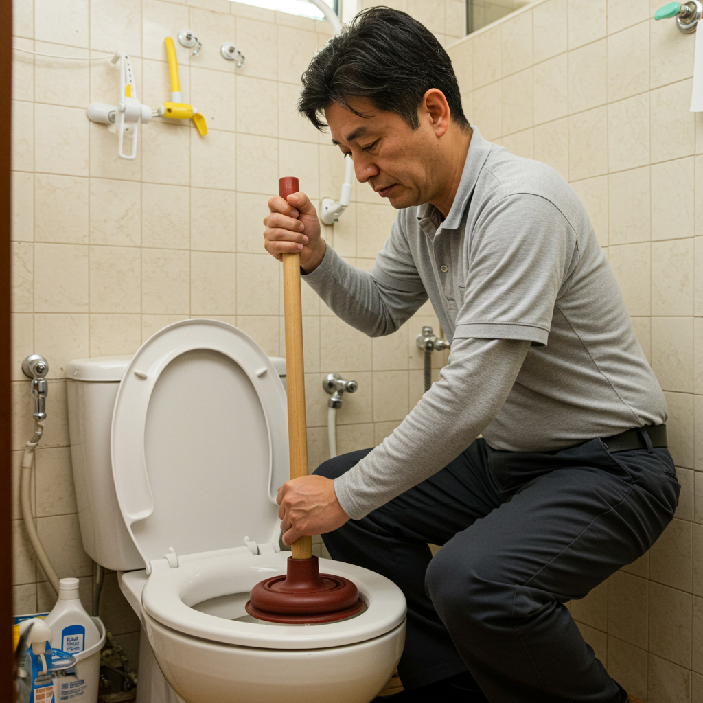 ラバーカップ(スッポン)の活用