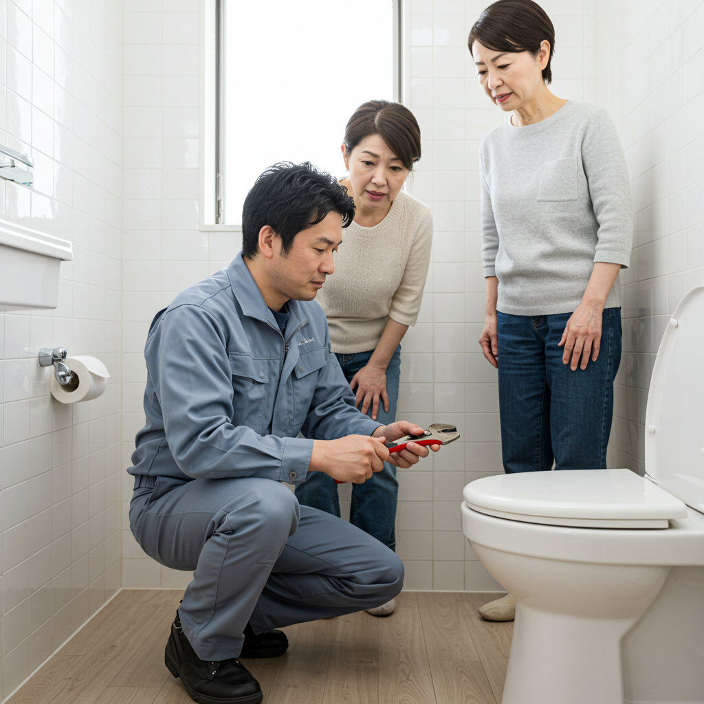 改善しない場合は業者に依頼