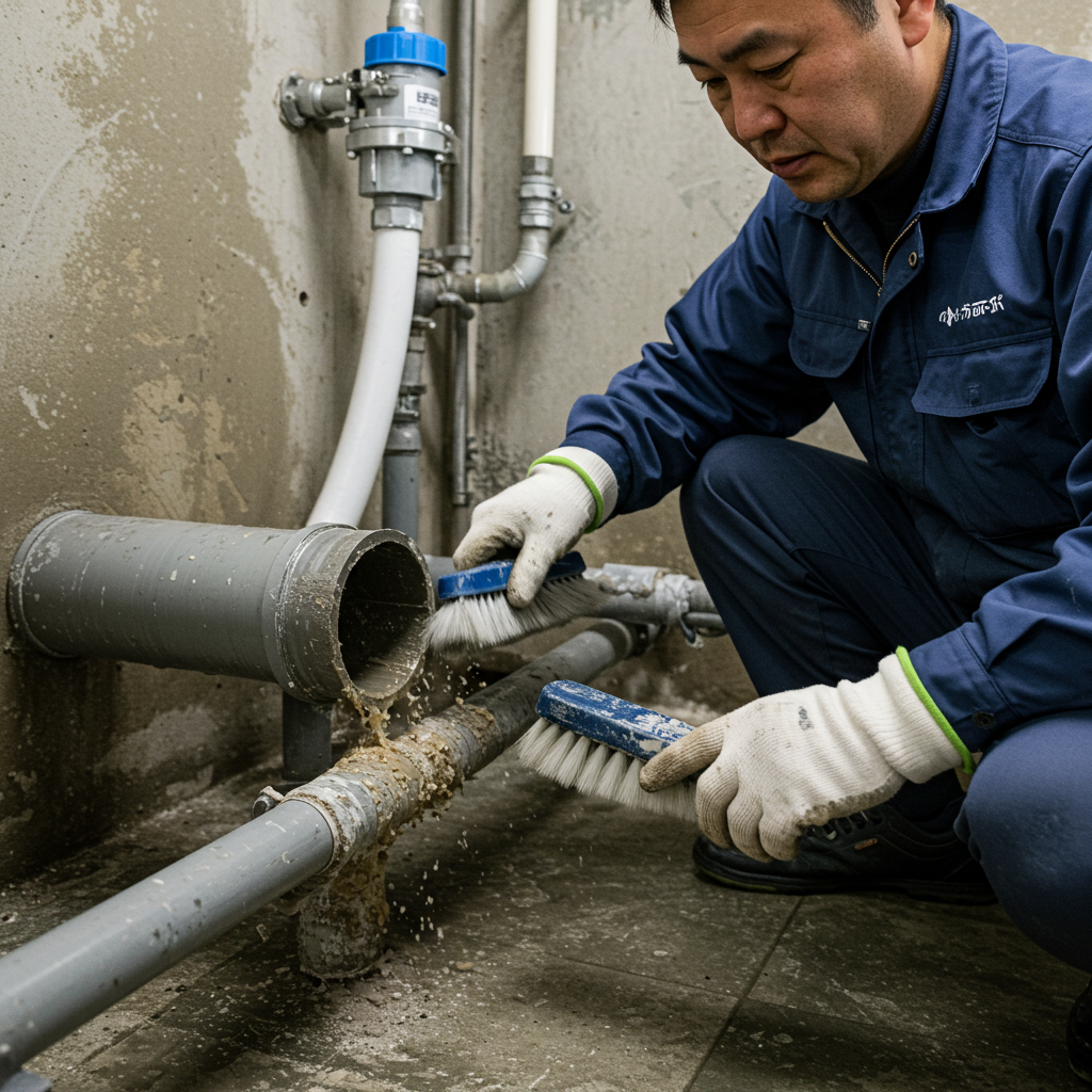 長年蓄積された汚れが原因の場合