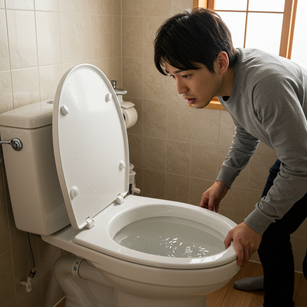 詰まりの原因がトイレットペーパーや排泄物の場合
