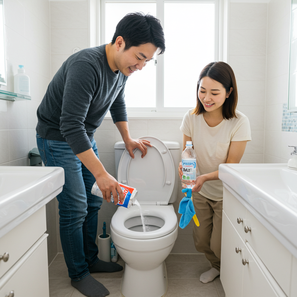 定期的な排水管の清掃を行う