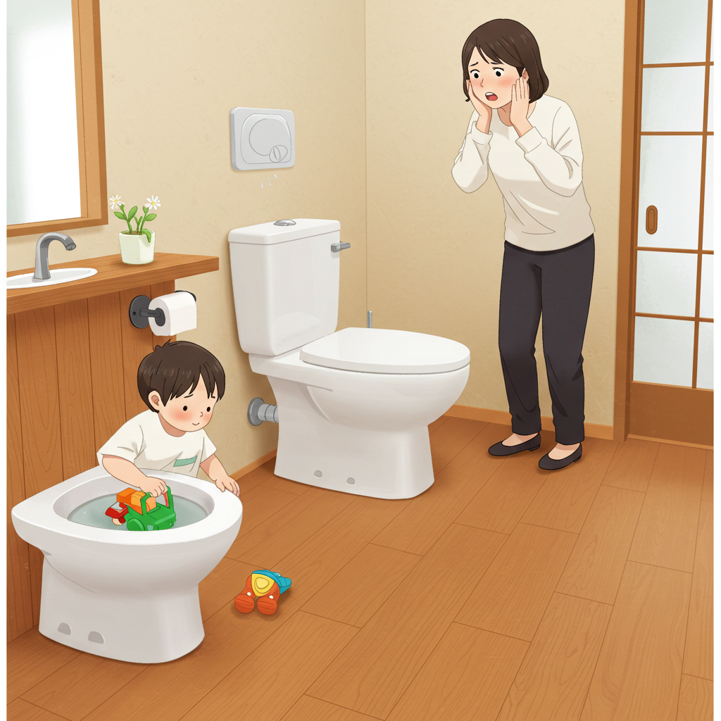排水口への異物混入