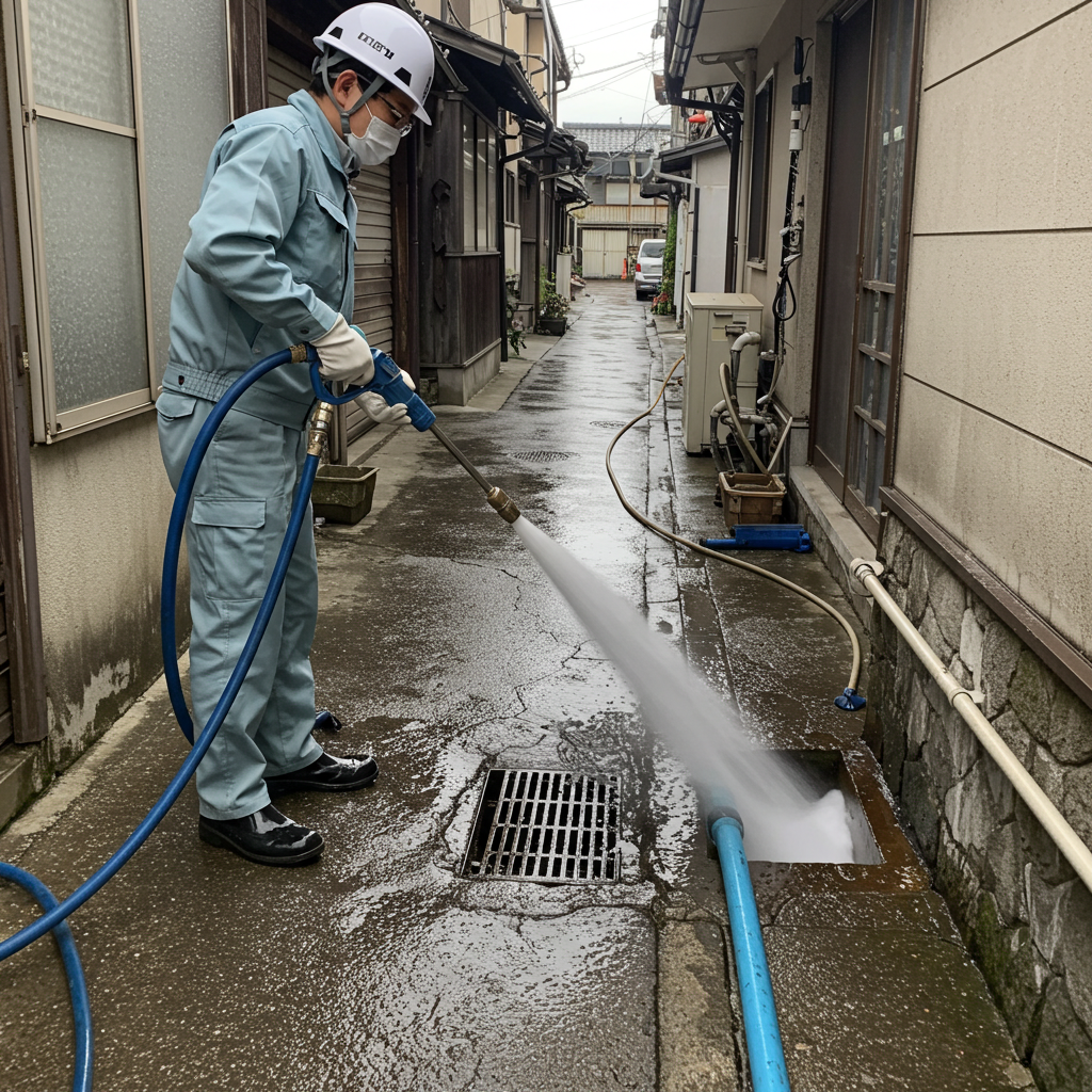 高圧洗浄が必要な場合