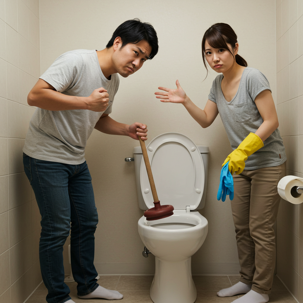 自分で解消できない詰まりのサイン