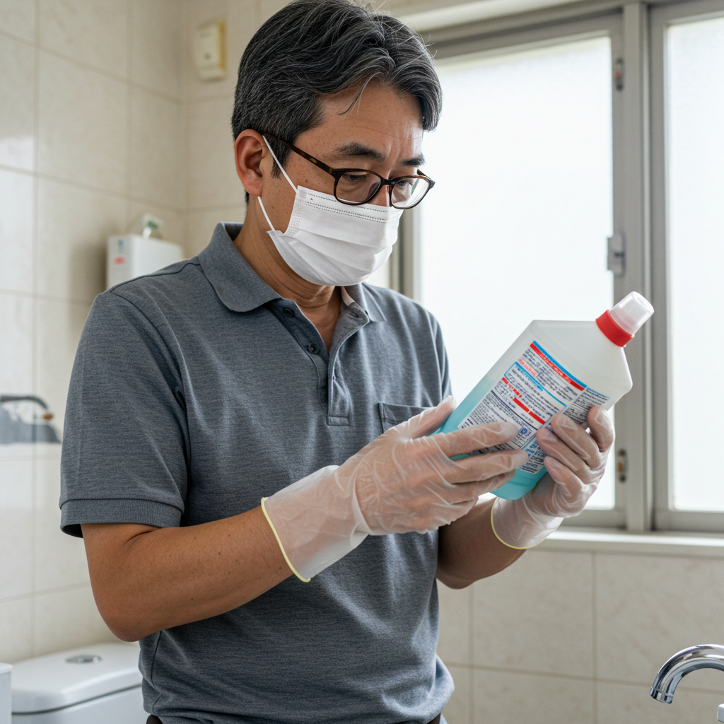 市販のトイレクリーナーを使用する際の注意点