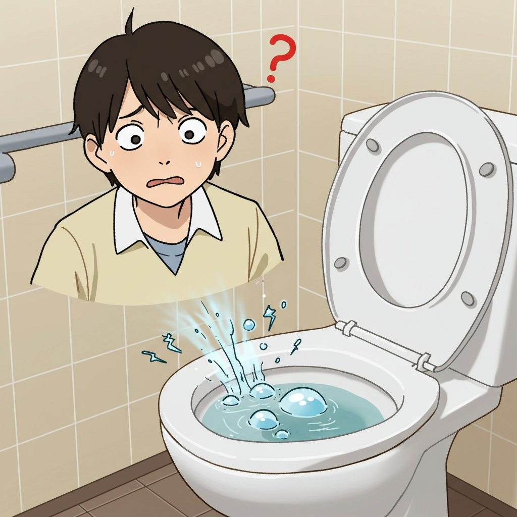 トイレ詰まりの主な症状