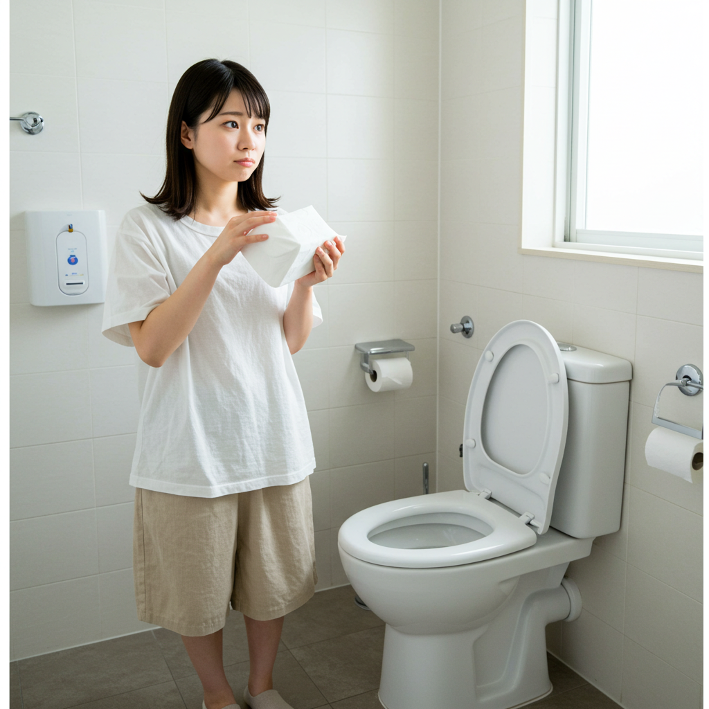 トイレットペーパーの使いすぎに注意