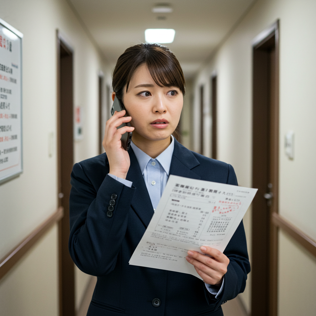 集合住宅の場合は管理会社への連絡