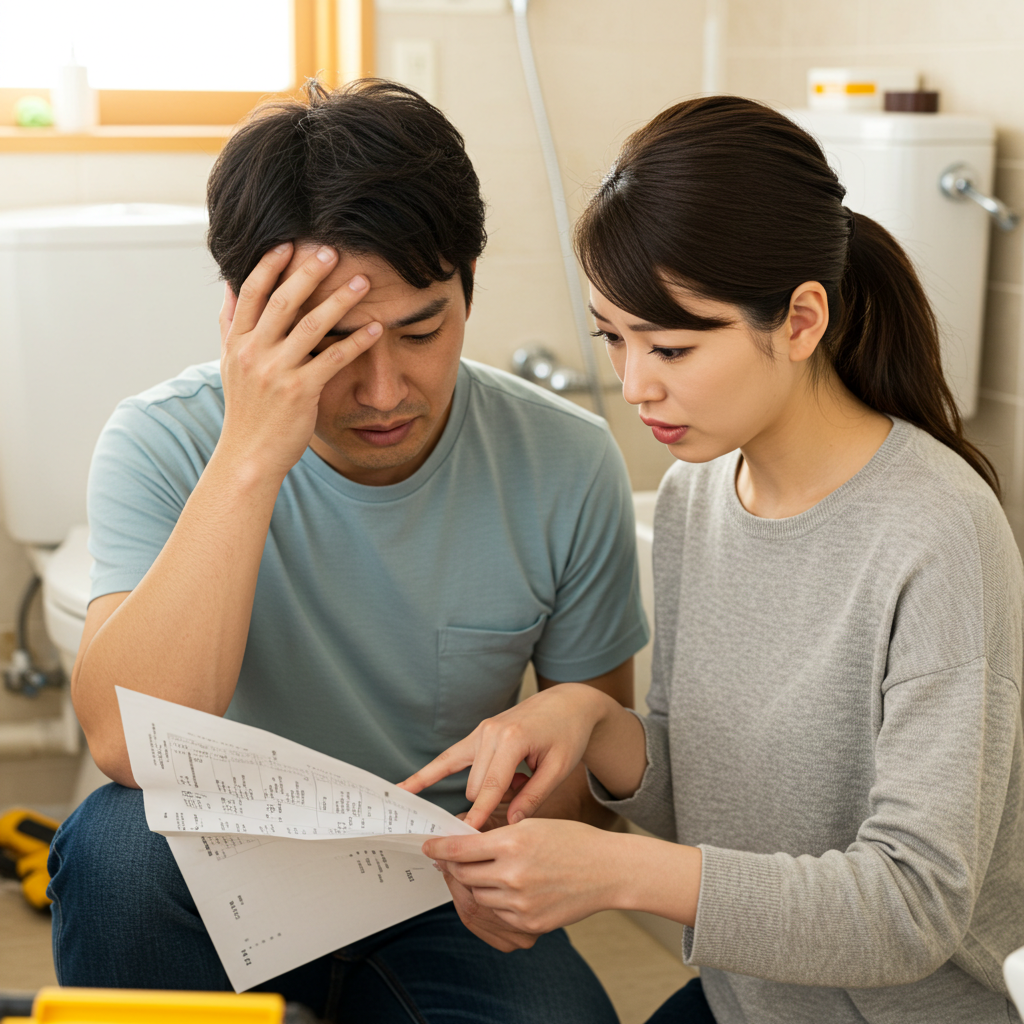 トイレのつまり、一晩放置で解決?原因別の対処法と注意点 72 症状悪化と修理費用の増加