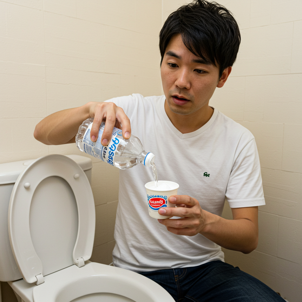 重曹と酢を使った方法