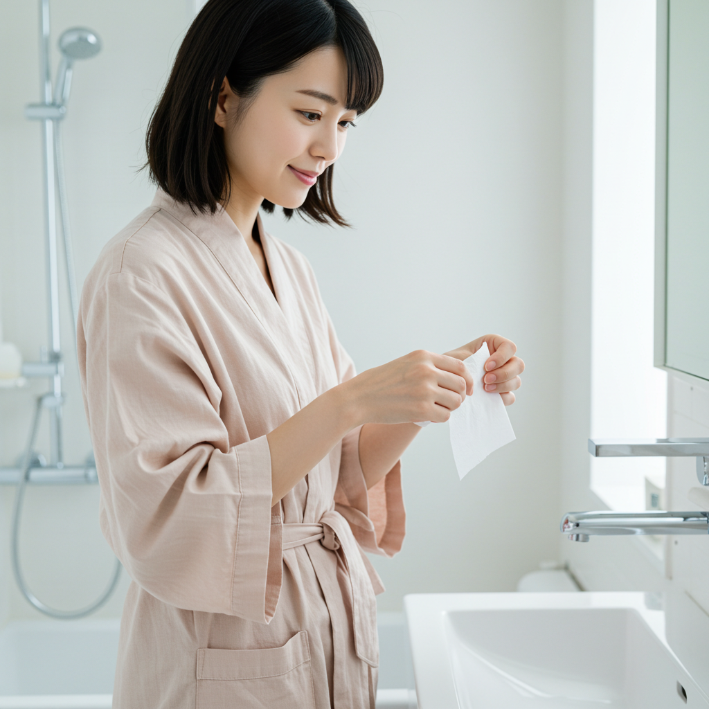 トイレットペーパーの適切な使用量