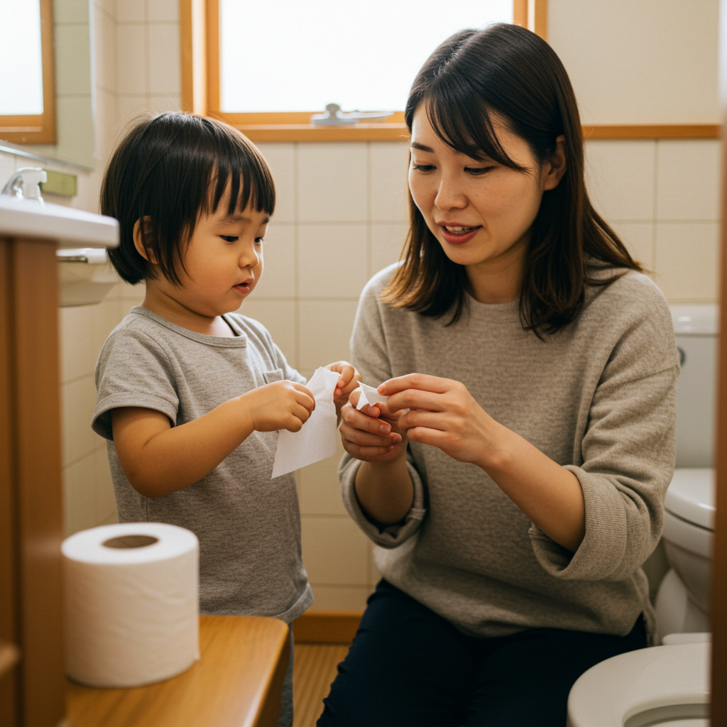 大量のトイレットペーパーは避ける