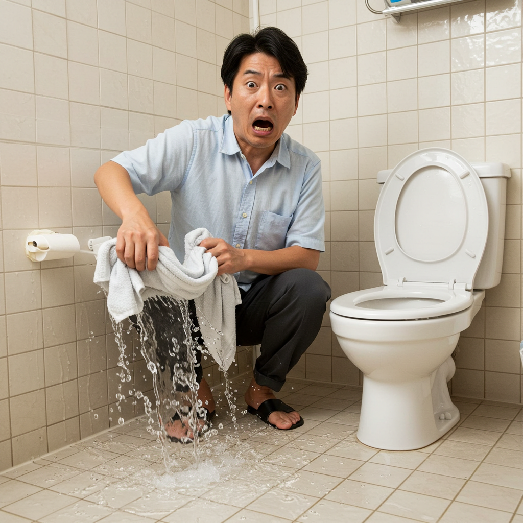 トイレのつまり、一晩放置で解決?原因別の対処法と注意点 71 水漏れ・逆流