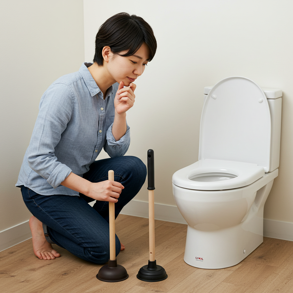 トイレの形状に合わせたカップを選ぶ