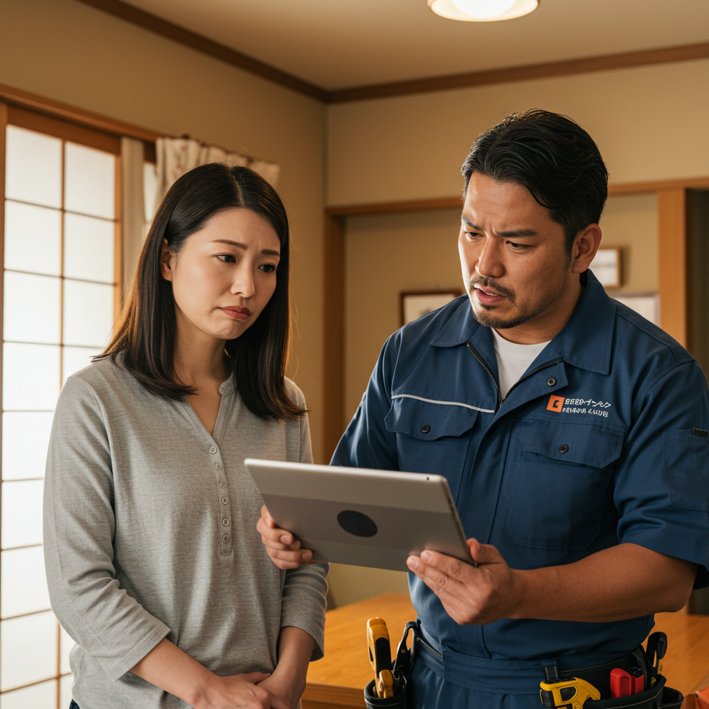 不要な工事の提案