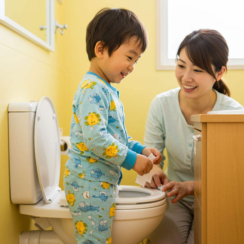 トイレットペーパーは適量を守る