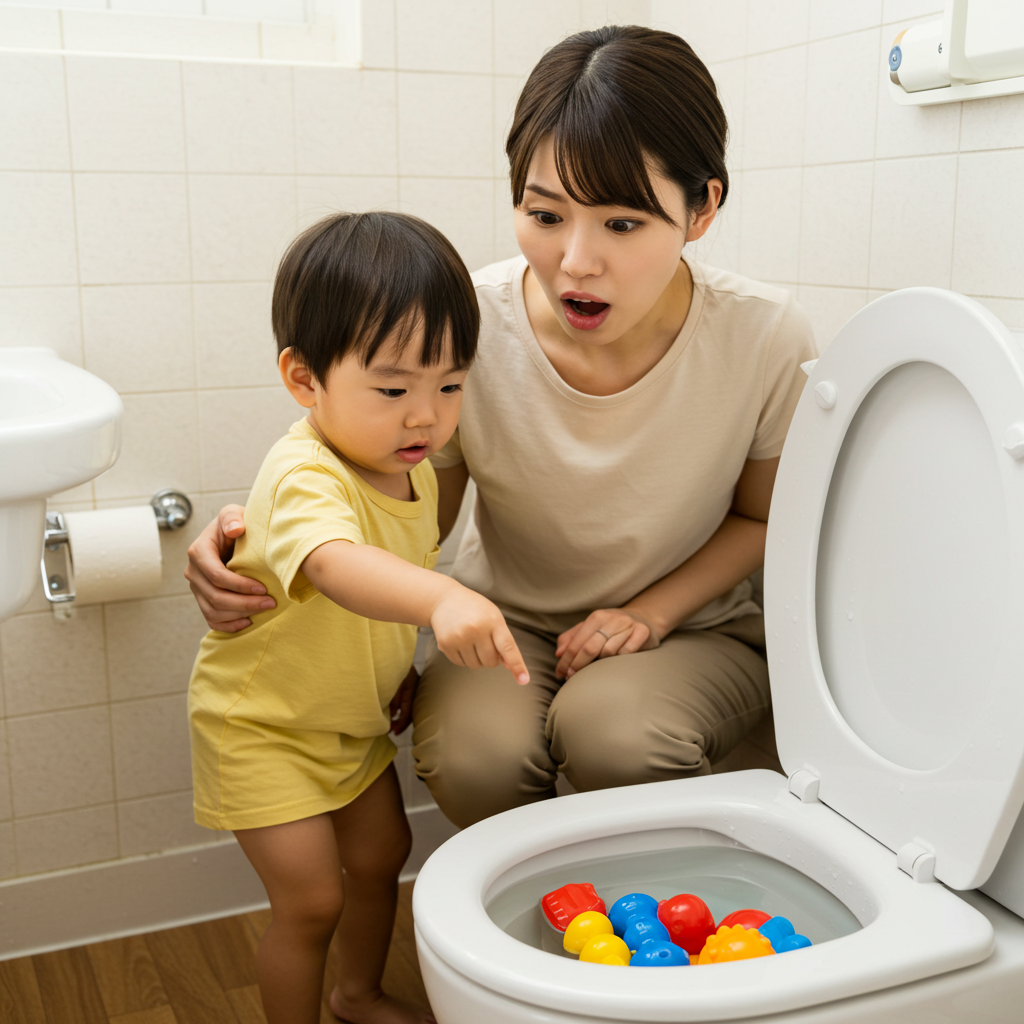 異物混入によるつまり