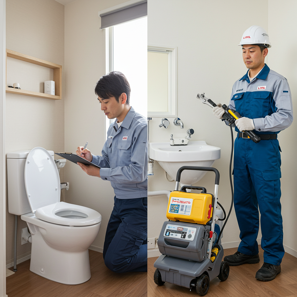 リクシルと水道修理業者、どちらを選ぶ？