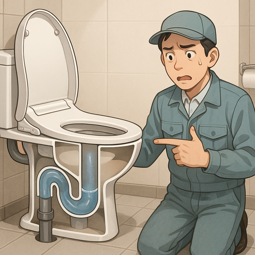 排水管の構造と詰まりやすい場所