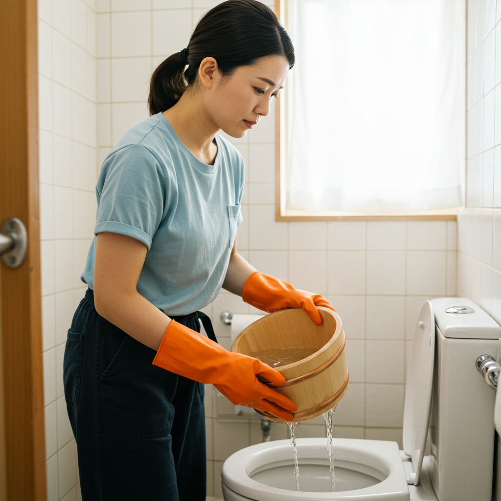 お湯を使う方法
