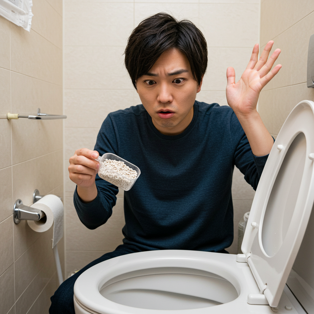 一度に流す量を減らす