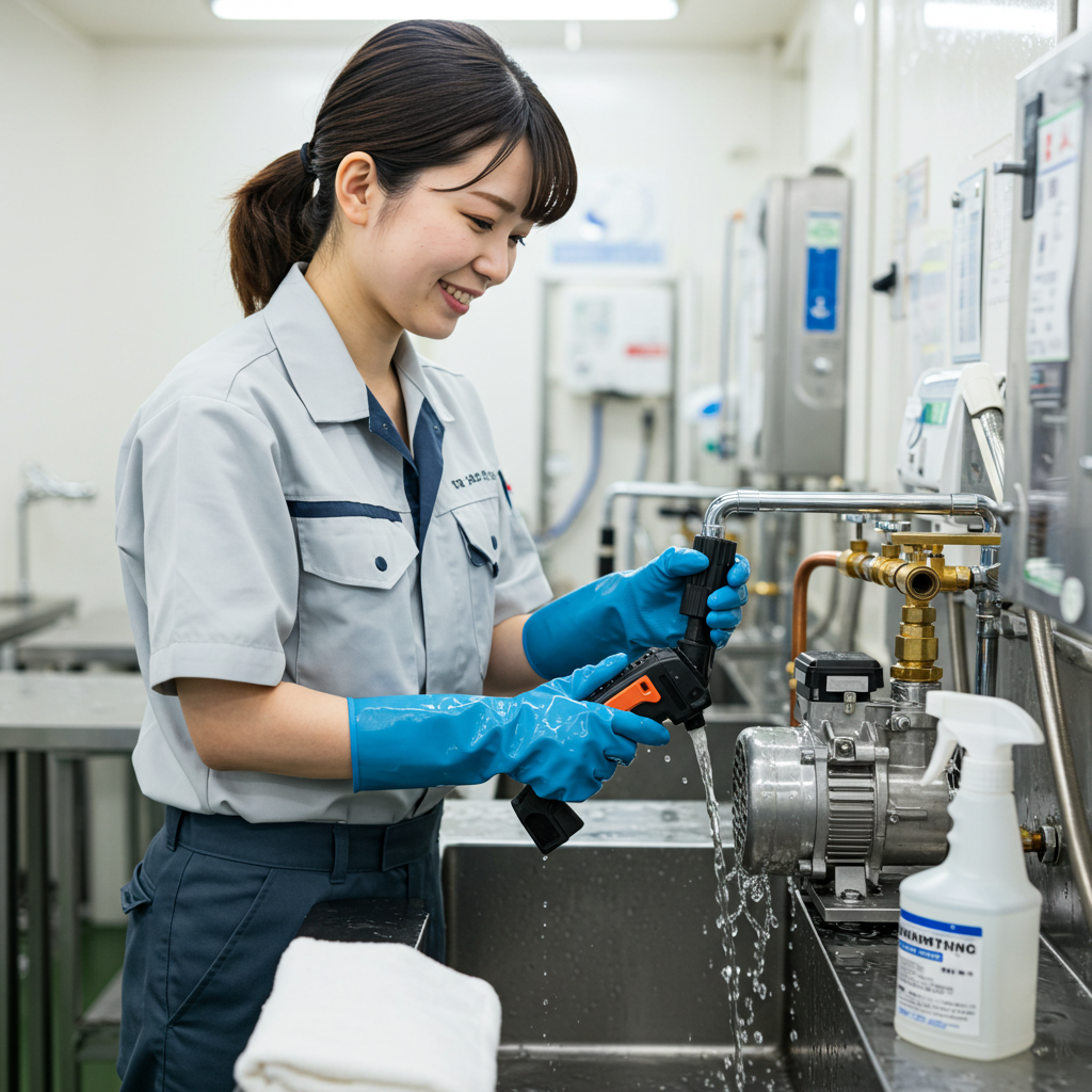 使用後のメンテナンス