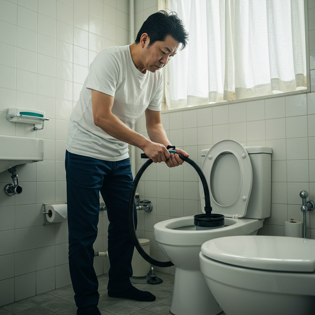 真空式パイプクリーナーを試す