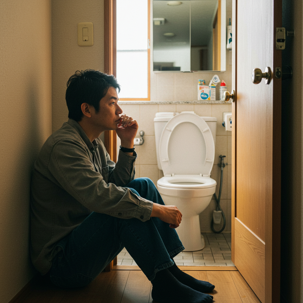 トイレのつまりは自然に治るもの？