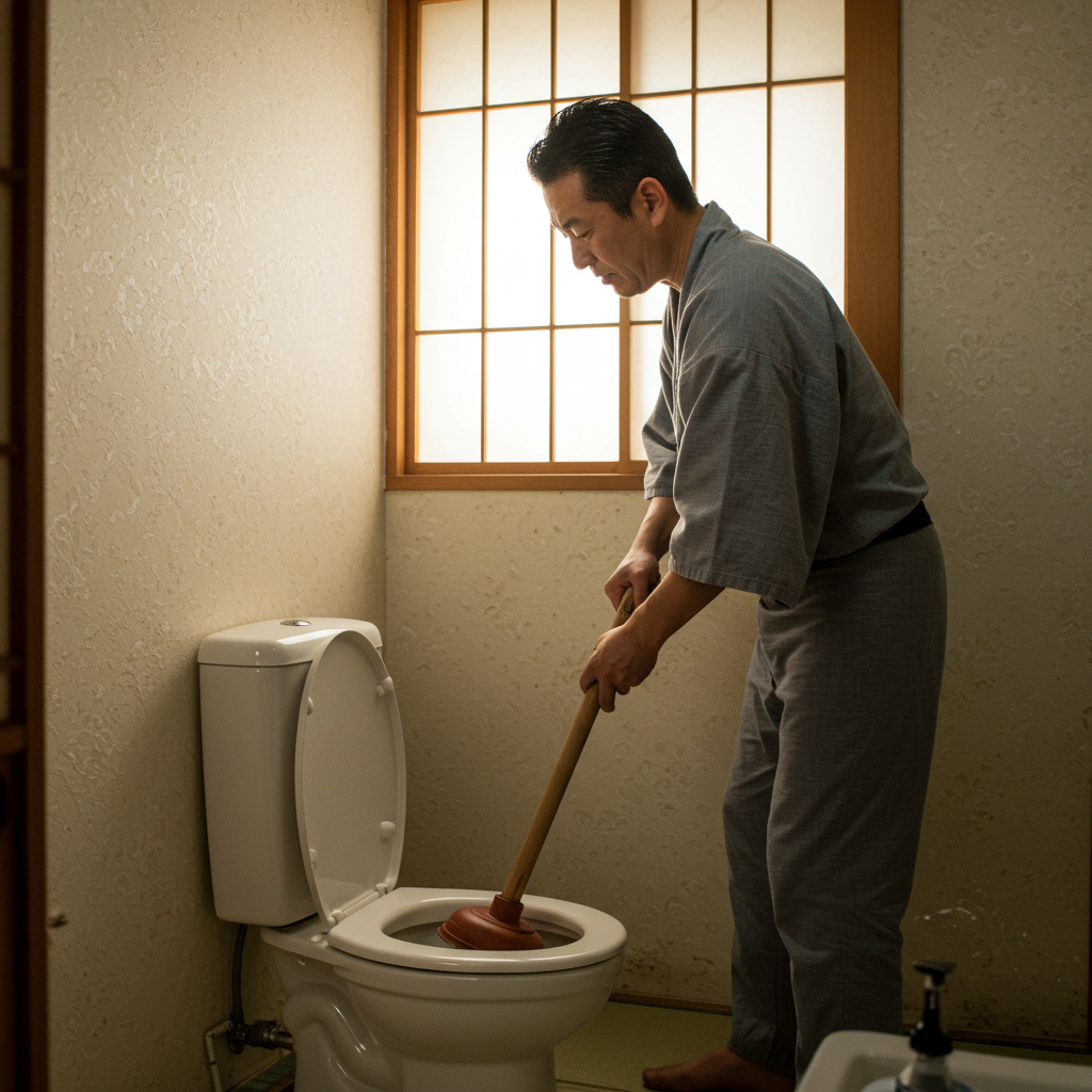 ラバーカップ（スッポン）の使い方