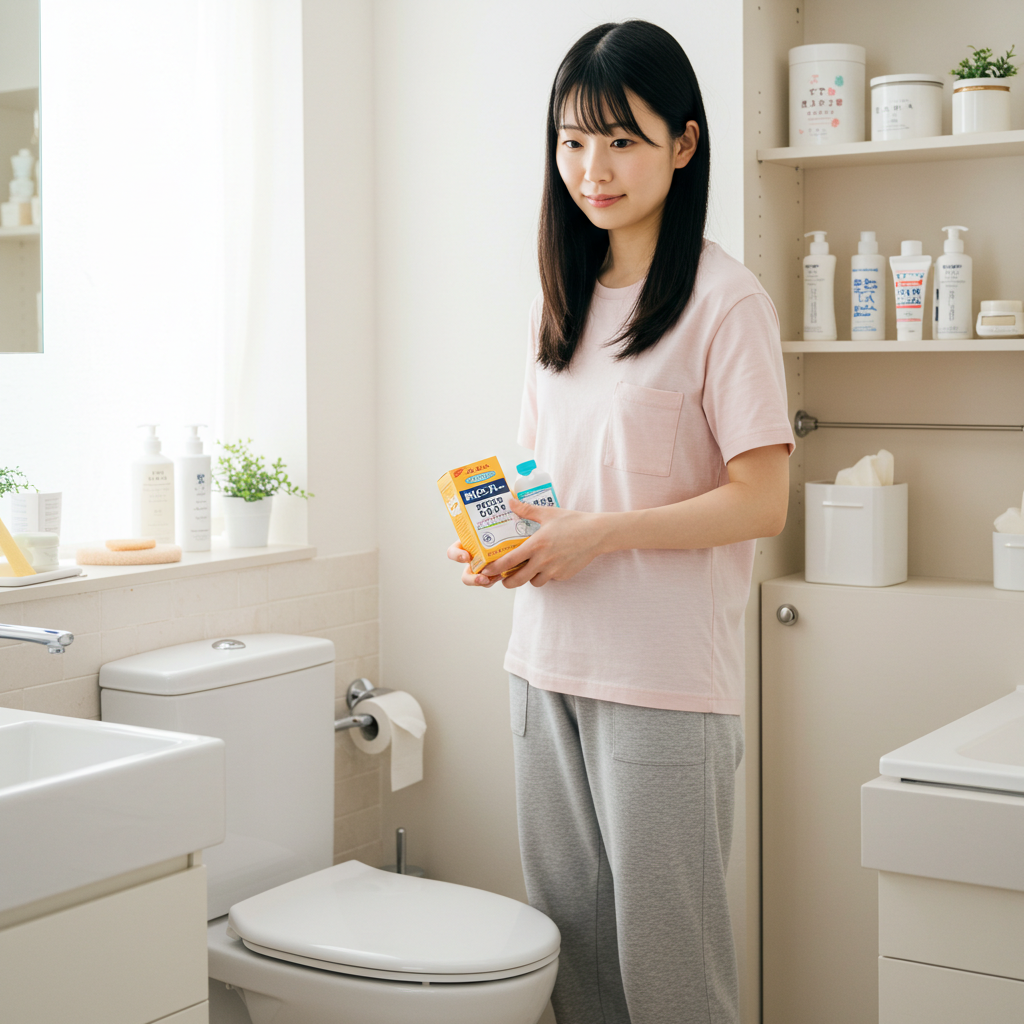 重曹とクエン酸を使う